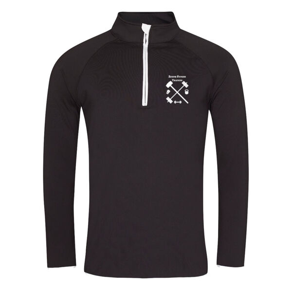 Zenith Fitness Training  - Cool Half Zip Sweat Top Thumbnail
