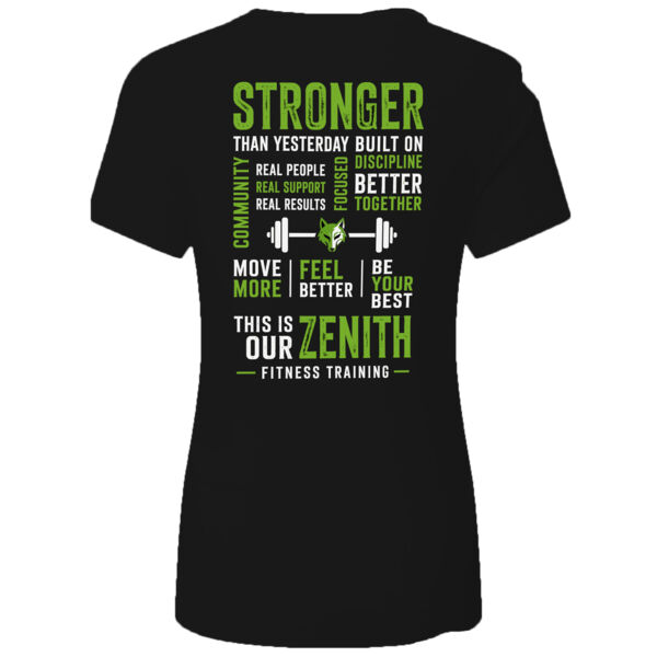 Zenith Fitness Training  - Women's performance t-shirt Thumbnail